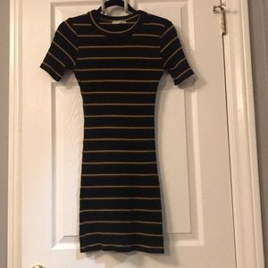 Casual Stretchy Stripe Dress